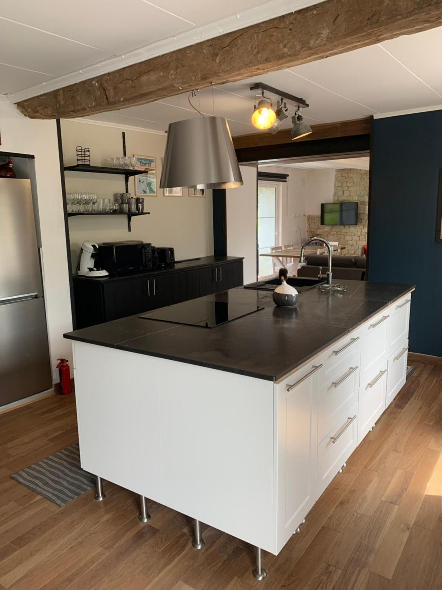 فيلا Comfortable House For 6 Guests In Saint-Come-Du-Mont المظهر الخارجي الصورة